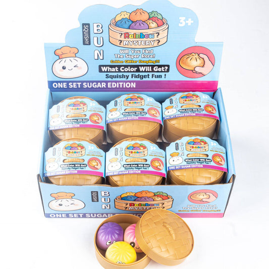 Cross-border Hand Squeeze Toy Slow Rebound Vent Bun Wholesale Toy Manufacturer Direct Sales Decompression Artifact Decompression Pinch Music